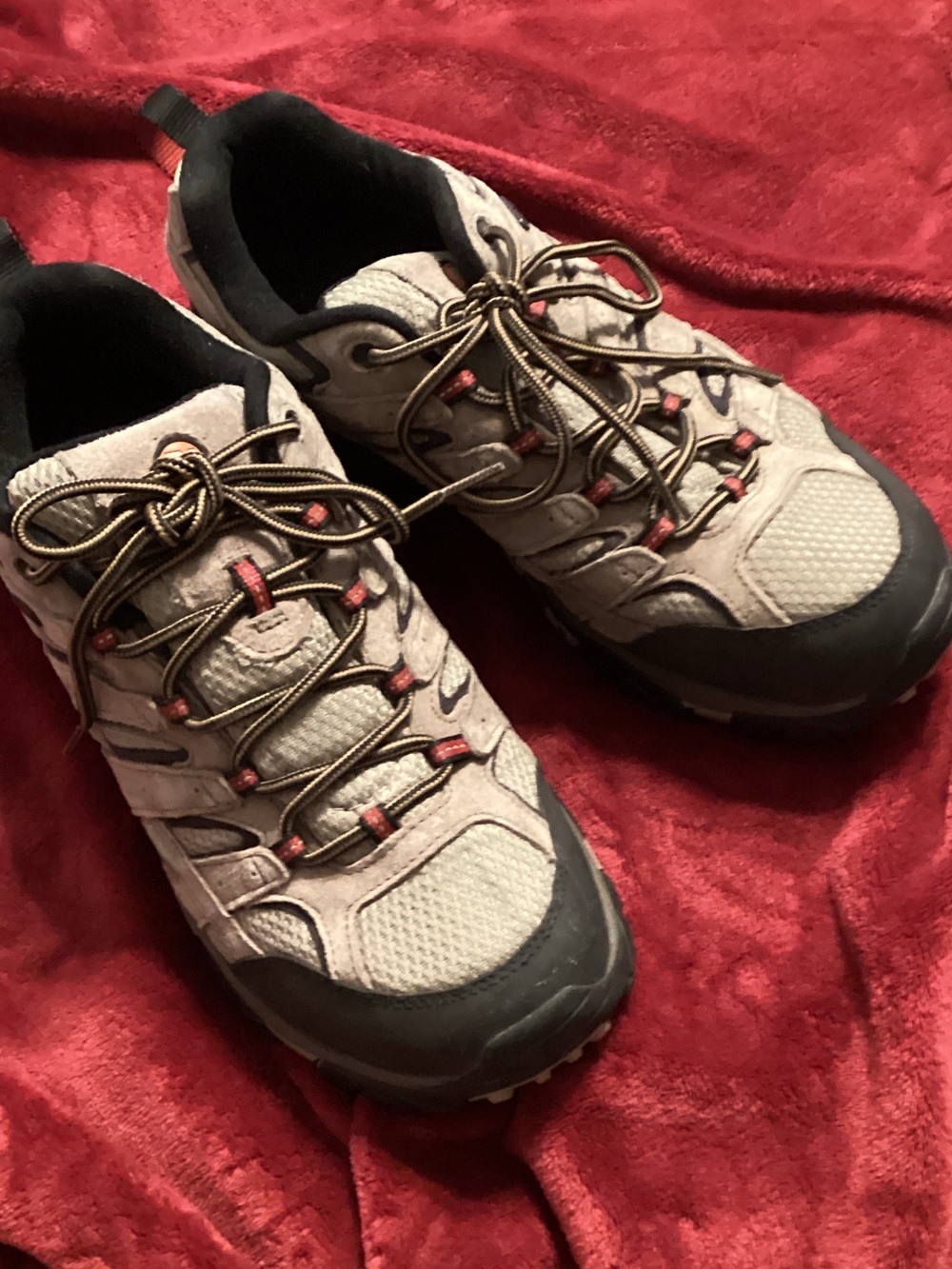 Merrell Mens Moab 2 in Light Gray. Never worn. Ordered online, wrong size